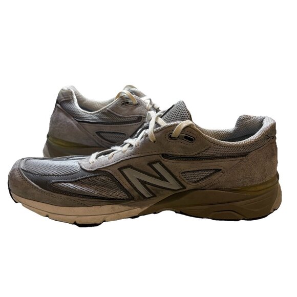 New Balance Shoes Men\'s Size 11.5 Gray 990v4 Running Shoe Grey Day Nubuck main image 6